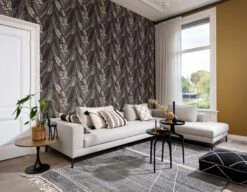 Vliestapete Rasch 751031 Struktur Einfarbig Gold Metallic -Innentapete Rasch Vliestapete Felloptik Uni Gold Metallic 751031 63215911 3