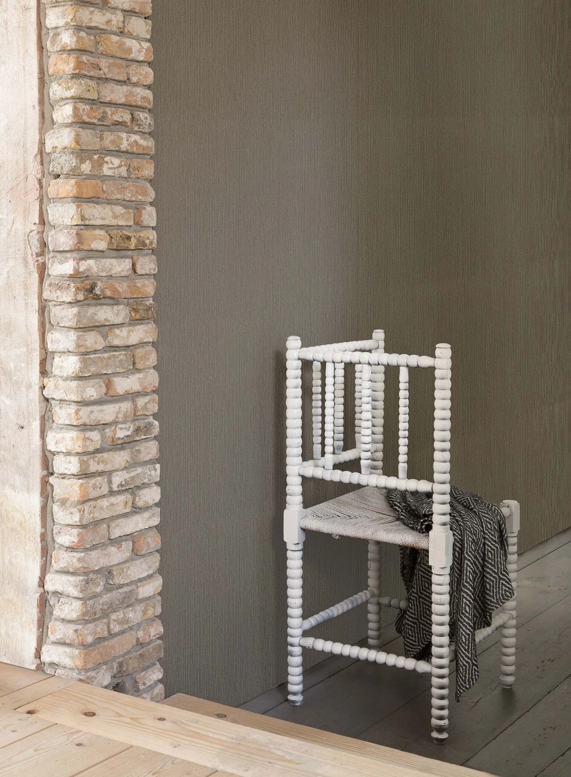 Rasch Vliestapete Textil-Optik Braun Gold Glanz 528503 5 Rasch Vliestapete Textil-Optik Braun Gold Glanz 528503 – Bild 3