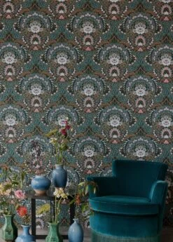 Tapete Sofia Ozeanblau 9 Tapete Sofia Ozeanblau -Innentapete Sofia B 822062 2880x1440