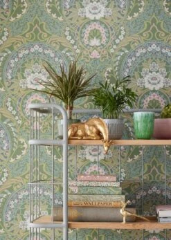 Tapete Sofia Grün -Innentapete Sofia B 822063 2880x1440