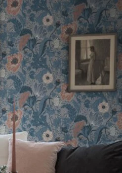 Tapete Soria Blautöne 8 Tapete Soria Blautöne -Innentapete Soria A 485004 2880x1440