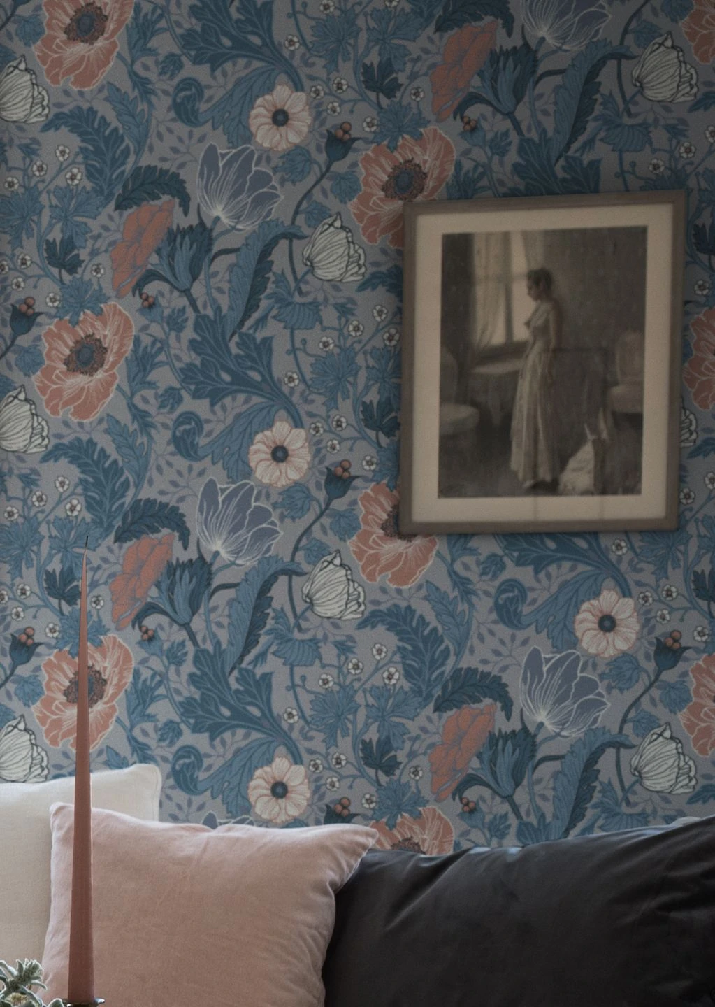 Tapete Soria Blautöne 5 Tapete Soria Blautöne – Bild 3