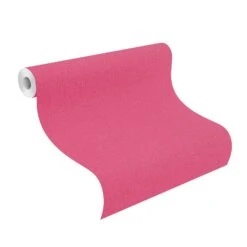 Tapete Barbara Home Collection Einfarbig Meliert Pink -Innentapete Tapete Barbara Home Collection Einfarbig Meliert Pink 63212121 1