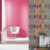 Tapete Barbara Home Collection Einfarbig Meliert Pink