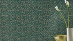 Tapete Barbara Home Collection Zickzack Dunkelgrün-Beige 9 Tapete Barbara Home Collection Zickzack Dunkelgrün-Beige -Innentapete Tapete Barbara Home Collection Zickzac Dunkelgruen Beige 63212149 3