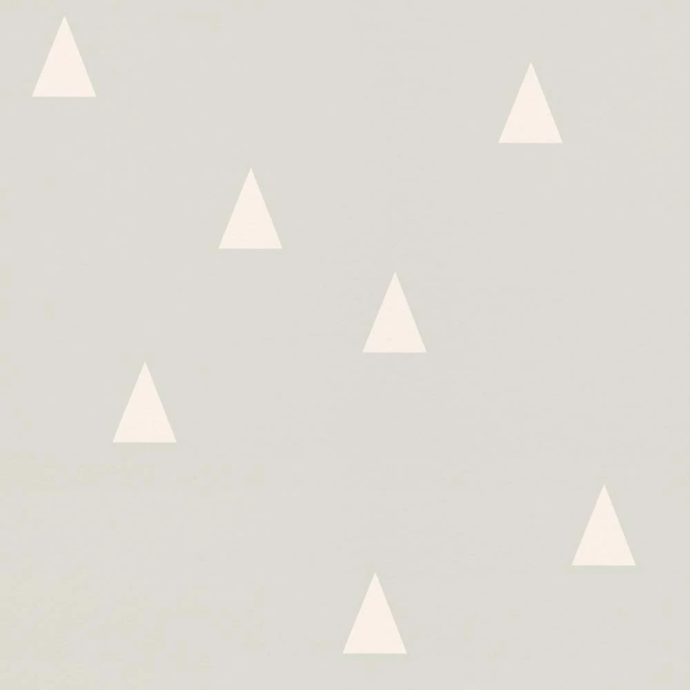Vliestapete Kinder Dreiecke Hellgrau Weiß 128867 3 Vliestapete Kinder Dreiecke Hellgrau Weiß 128867