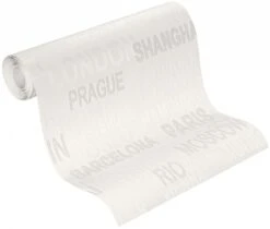 Vlies Tapete Überstreichbar Länder Schrift Rasch 341409 6 Vlies Tapete Überstreichbar Länder Schrift Rasch 341409 -Innentapete Tapete Staedtenamen cremeweiss Vliestapeten Rasch