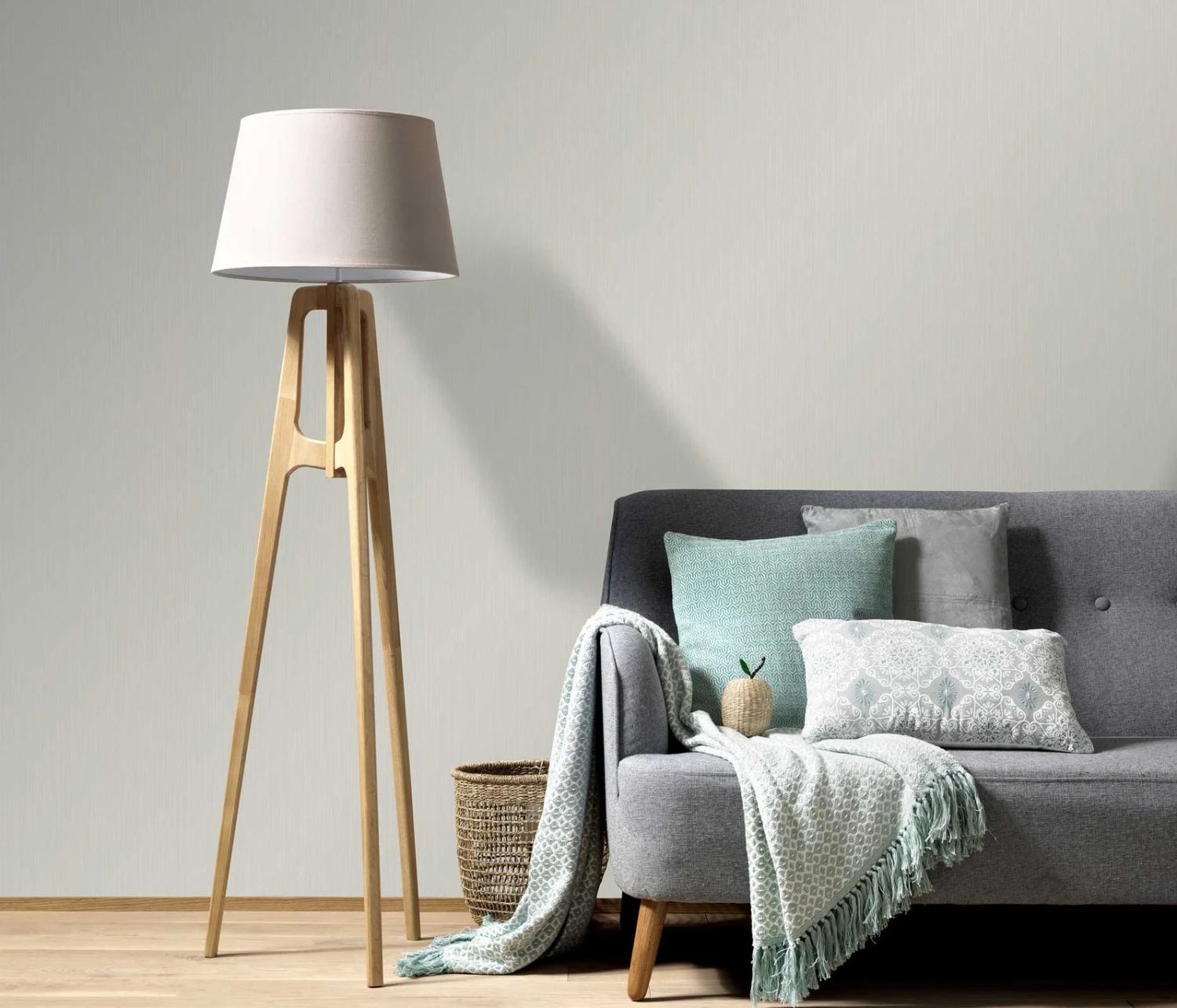 Tapete Vlies 10133-31 Einfarbig Grau Erismann 6 Tapete Vlies 10133-31 Einfarbig Grau Erismann – Bild 4