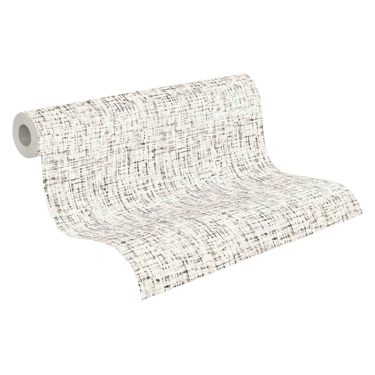 A.S. Creation Tapete Vlies 37524-1 Textur Weiß Schwarz Grau 3 A.S. Creation Tapete Vlies 37524-1 Textur Weiß Schwarz Grau