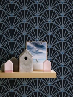 A.S. Creation Tapete Vlies 37528-2 Ornamente Schwarz Blau Weiß Silber -Innentapete Tapete Vlies 37528 2 Ornamente schwarz blau weiss silber 63206056 1