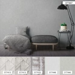 A.S. Creation Tapete Vlies 37744-7 Optik Putz Hellgrau -Innentapete Tapete Vlies 37744 7 Optik Putz hellgrau 63205798 2