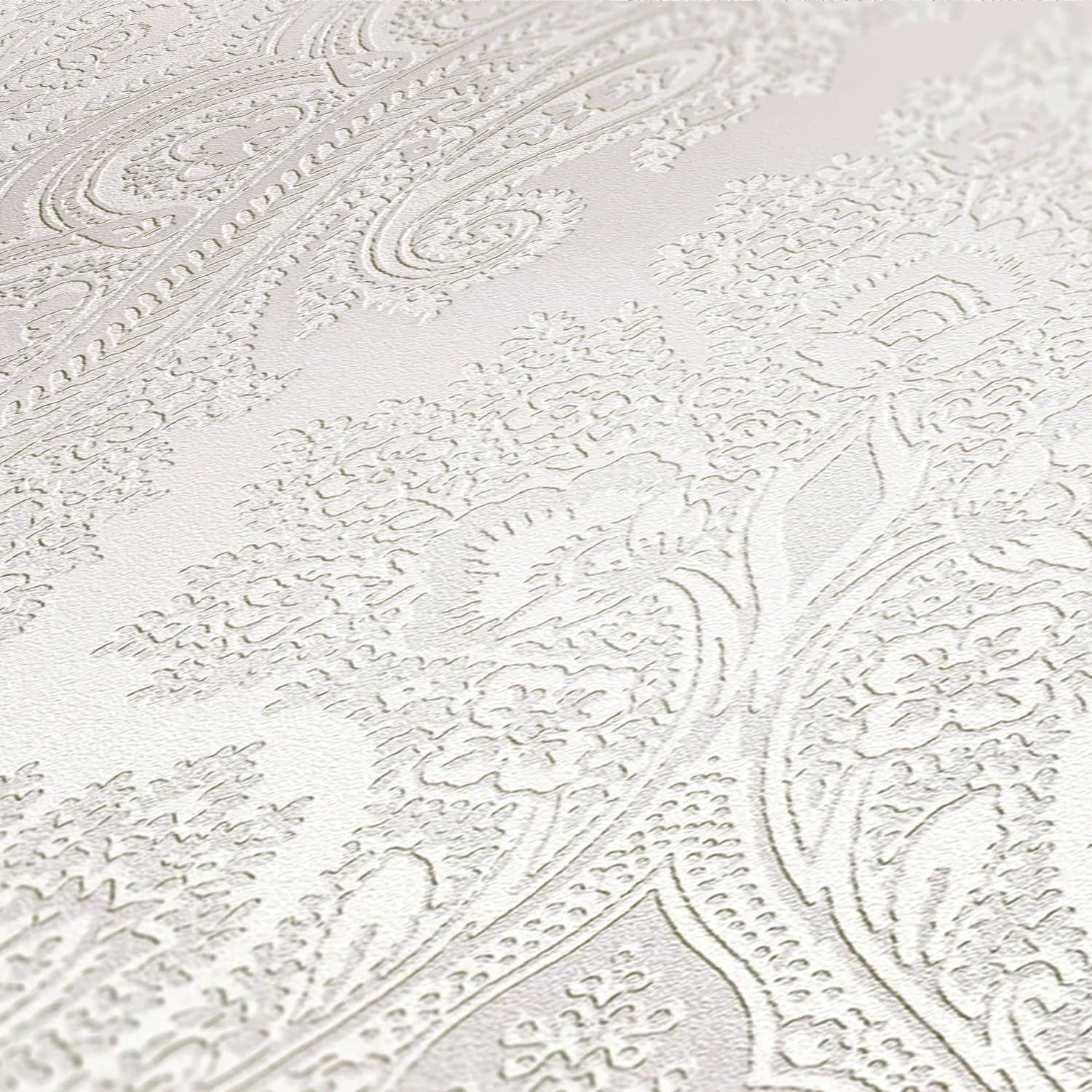 A.S. Creation Tapete Vlies Barock-Design Grau Silber 38708-4 5 A.S. Creation Tapete Vlies Barock-Design Grau Silber 38708-4 – Bild 3