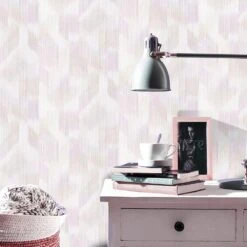 Tapete Vlies Batik Streifen Rosa Beige 10248-05 -Innentapete Tapete Vlies Batik Streifen rosa beige 10248 05 63209974 1