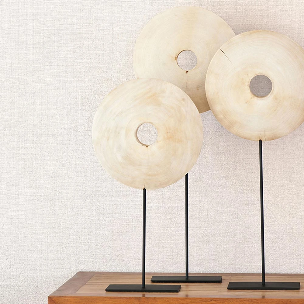 Tapete Vlies Einfarbig Textil Grau-beige 10215-14 3 Tapete Vlies Einfarbig Textil Grau-beige 10215-14