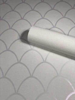 Tapete Vlies Geometrie Bögen Glitzer Weiß 32720 -Innentapete Tapete Vlies Geometrie Boegen Glitzer weiss 32720 63208527 2