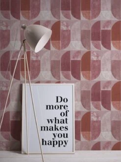 A.S. Creation Tapete Vlies Grafik Halbkreise Rot Bordeaux 37531-6 -Innentapete Tapete Vlies Grafik Halbkreise rot bordeaux 37531 6 63204367 4