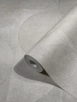 Tapete Vlies Grafisch Metallic Weiß-grau 32824 -Innentapete Tapete Vlies Grafisch Metallic weiss grau 32824 63207664