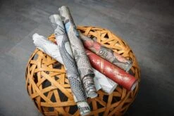 Tapete Vlies Koi Blätter Blau Kupfer Metallic 37859-4 -Innentapete Tapete Vlies Koi Blaetter blau kupfer Metallic 37859 4 63206685 5