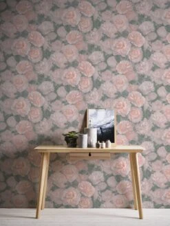 Tapete Vlies Neue Bude 37402-1 Blüten Flieder-grau Rosa -Innentapete Tapete Vlies Neue Bude 37402 1 Blueten flieder grau rosa 63202674 3