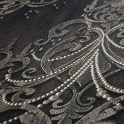 Tapete Vlies Ornamente Barock Anthrazit Gold 38096-4 -Innentapete Tapete Vlies Ornamente Barock anthrazit gold 38096 4 63209840 2