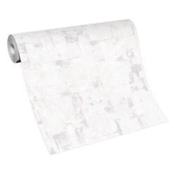 Tapete Vlies Putz Metallic-Effekt Hellgrau 10179-31 -Innentapete Tapete Vlies Putz Metallic Effekt hellgrau 10179 31 63209915 4