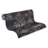 A.S. Creation Tapete Vlies Ranken Floral Schwarz Rot Metallic 37472-1 -Innentapete Tapete Vlies Ranken Floral schwarz rot Metallic 37472 1 63204168 3