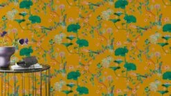 Tapete Vlies Rasch Blätter Vögel Gelb Grün 539448 -Innentapete Tapete Vlies Rasch Blaetter Voegel gelb gruen 539448 63208795 1