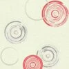 Tapete Vlies Rasch Kreise Prego Weiß Rot Glanz 489446 -Innentapete Tapete Vlies Rasch Kreise Prego weiss rot Glanz 489446 63212086