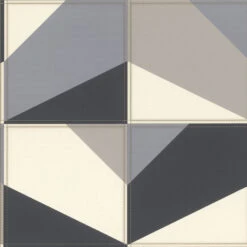 Tapete Vlies Rasch Leder-Kacheln Grau Weiß 419207 -Innentapete Tapete Vlies Rasch Leder Kacheln grau weiss 419207 63207346 1