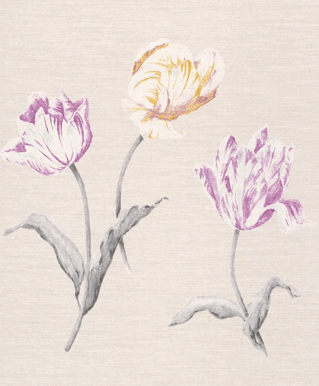 Tapete Vlies Rasch Textil Floral Natur Grauweiß 227603 3 Tapete Vlies Rasch Textil Floral Natur Grauweiß 227603