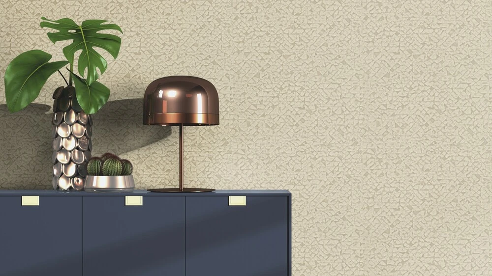 Tapete Vlies Rauten Grafisch Beige Braun Rasch 704341 6 Tapete Vlies Rauten Grafisch Beige Braun Rasch 704341 – Bild 4