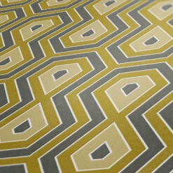 Tapete Vlies Retro Grafisch Gelb Grau Weiß 37707-4 -Innentapete Tapete Vlies Retro Grafisch gelb grau weiss 37707 4 63208371 1