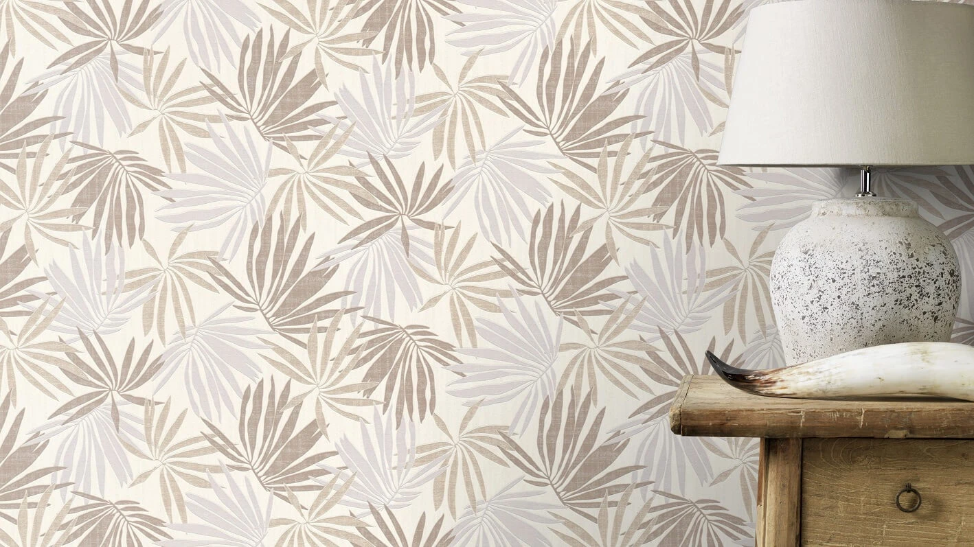 Tapete Vlies Tropisch Weiss Grau Metallic Rasch 535419 7 Tapete Vlies Tropisch Weiss Grau Metallic Rasch 535419 – Bild 5