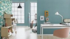 Tapete Vlies Uni Textilstruktur Türkis Rasch 700473 -Innentapete Tapete Vlies Uni Textilstruktur tuerkis Rasch 700473 63208704