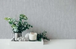 Tapete Vlies Uni Vintage Grau Glanz 38205-6 -Innentapete Tapete Vlies Uni Vintage grau Glanz 38205 6 63209752 1