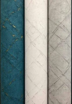 A.S. Creation Tapete Vlies Abstrakt Karo Cremegrau 36881-3 -Innentapete Tapete Vlies abstrakt Raute cremegrau 36881 3 190798 3