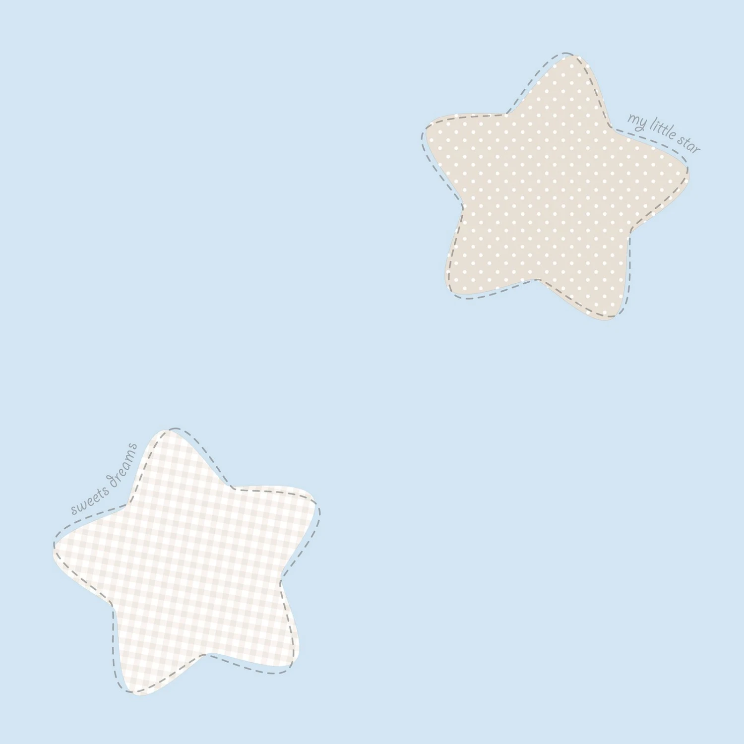 Kindertapete Papier Sterne Groß Blau Weiß Grau 202241 3 Kindertapete Papier Sterne Groß Blau Weiß Grau 202241