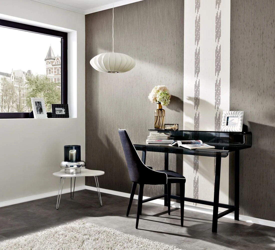 Tapete Panel Striche Creme-beige Architects Paper 30607-3 4 Tapete Panel Striche Creme-beige Architects Paper 30607-3 – Bild 2