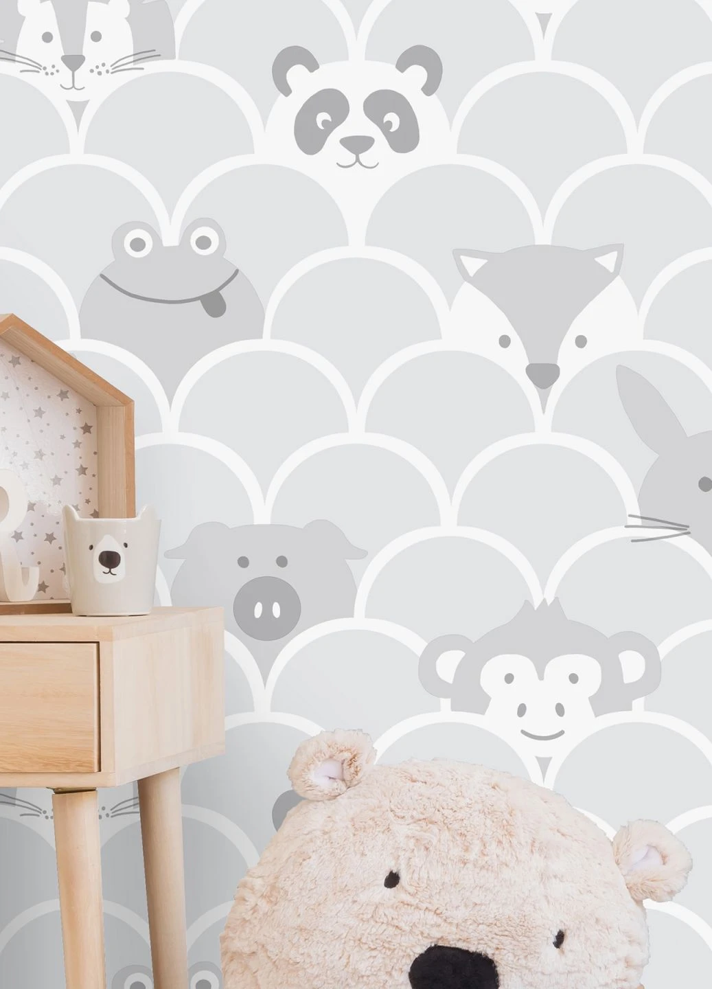 Tapete Taro Hellgrau 3 Tapete Taro Hellgrau