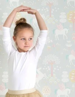 Tapete True Unicorns Hellgrau -Innentapete True Unicorns B 389183 2880x1440