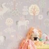 Tapete True Unicorns Grau -Innentapete True Unicorns B 389184 2880x1440
