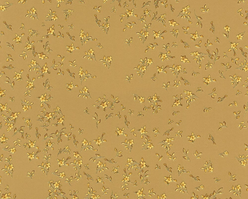 Versace Home Tapete Design Blüten Gold 93585-3 3 Versace Home Tapete Design Blüten Gold 93585-3