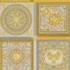 Versace Vliestapete 38704-5 Fliesen Optik Silber Gold -Innentapete Vliestapete 38704 5 Fliesen Optik Silber Gold VERSACE Home Tapete 63213746