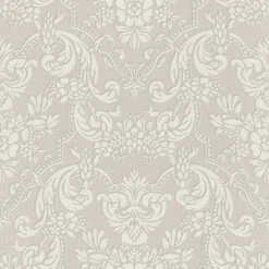 Rasch Tapete Trianon Klassik Barock Grau Weiß 570625