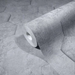 Vliestapete Grau Waben 3D Optik Marburg 34160 7 Vliestapete Grau Waben 3D Optik Marburg 34160 -Innentapete Vliestapete Grau Waben 3D Optik Marburg 34160 63214890 2