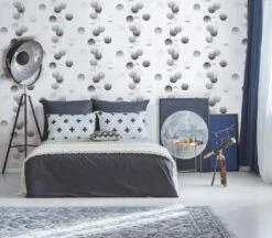 Vliestapete Ivy Grafik Muster Weiß Schwarz 82325 Novamur -Innentapete Vliestapete Ivy Grafik Muster Weiss Schwarz 82325 Novamur 63213364 1