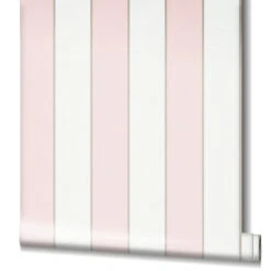 Vliestapete Ivy Streifenmuster Weiß Rosa 82305 Novamur -Innentapete Vliestapete Ivy Streifen Struktur Weiss Rosa 82305 Novamur 63213344 3