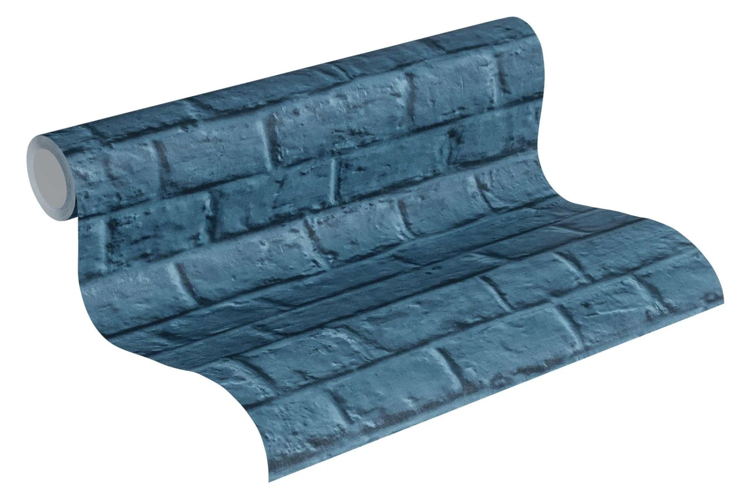 Vliestapete Steinmauer Blau 36912-3 4 Vliestapete Steinmauer Blau 36912-3 – Bild 2