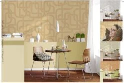 Vliestapete Design Zebra Weiß Patent Decor 3D 9433 -Innentapete Vliestapete ueberstreichbar Design Zebra weiss Pat