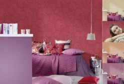 Vliestapete Ranken Weiss Patent Decor 3D 9431 -Innentapete Vliestapete ueberstreichbar Ranken weiss Patent De